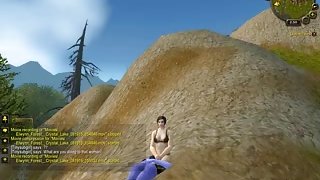 Facesitting Pinned &amp; Ryona - World of Warcraft