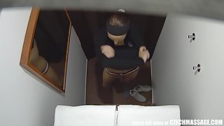 cute  immature Hotty Receives Hard Fuck on Massage Table