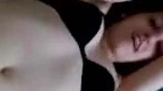 flawless beautiful GF POV  suck, fuck and cum on ass