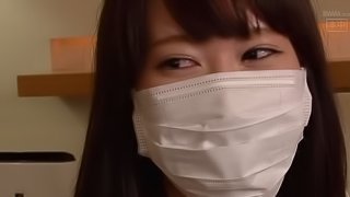 Shy Japanese cutie Rena has a hot bod who makes her feel good