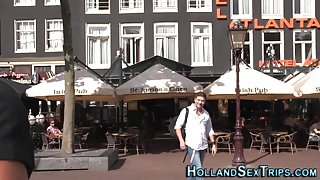 Dutch hooker gets facial