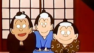 Gleeful hentai cartoon with pussy eating