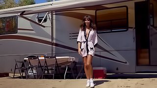 Erotic compilation of gorgeous girls doing nude outdoors shoots