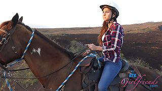 Nina North in Virtual Vacation Movie - AtkGirlfriends