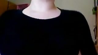 corpulent  immature displays her rounded curves