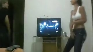 Wrestling: 2 Brazilian  immature Babes