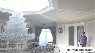 Sexy stepmom India Summer hard fucking with teen couple