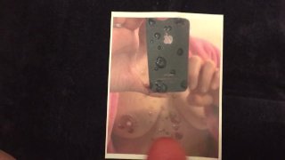 Cum Tribute To Both My Cousin's Tits