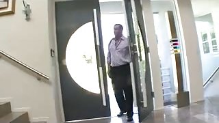 black exchange student fucks host