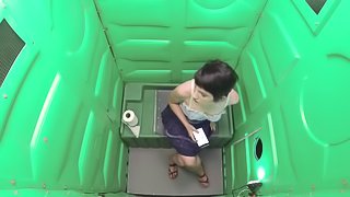 Girl swallows cum while her BF waits for her to suck strangers off