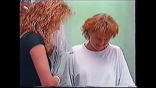 3 blondes and favourable guy