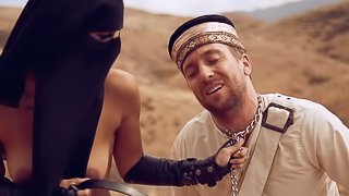 Thick Arabic dick is a perfect choice for her shaved beaver