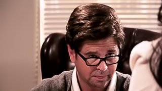 Kristina Rose anally crammed in the office by his big dick