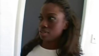 Hot Ebony Facial porno video