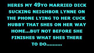 Face Fucking My 49yo Married Granny Neighbor Until She Swallows My Cum