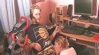 Amateur teen couple homemade fuck with cum