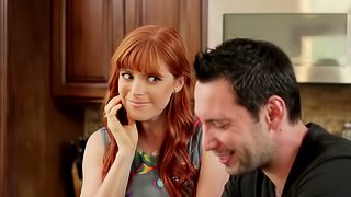 Guy shares his hot redheaded wife with his best friend