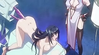 Bigboobs hentai caught and hardfucked by monster