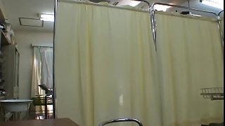 Fuckable Asian babe toyed hard during her Gyno exam