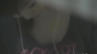 Asian fucking video caught on tape by a naughty voyeur