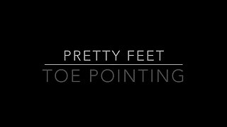 Angel Points Her Toes in Flip Flops