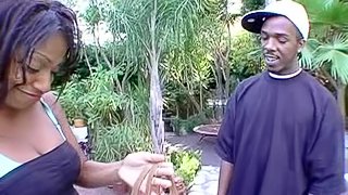 Big black butt Leonora ravished hardcore roughly outdoor