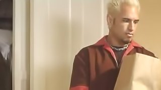 Horny bitch getting her pussy fucked  and face creamed after head
