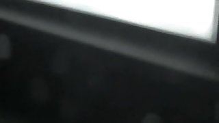 Naked dolls spied thru the window in changing room