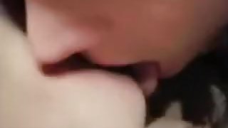 Cute  immature cum in throat