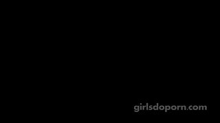 Bimbo films her first sex toy video