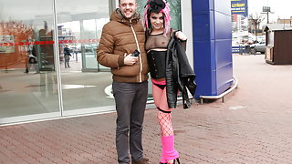 Wendy Moon got picked up in public and fucked