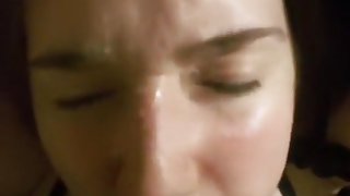 Youthful  immature can't live without facial compilation