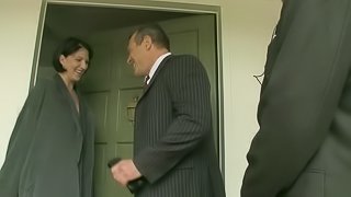 Milf Reporter Roxanne Hall Fucks  Sucks For A Scoop