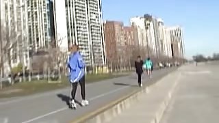 Such beautiful runners are on my new candid video 01u