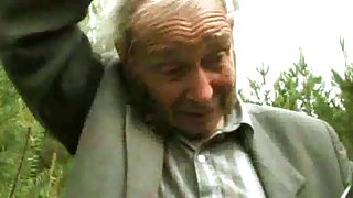 Old Chap See Unshaved Obese Older Fucking two fellas in woods