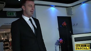 Black british sub face and pussyfucked