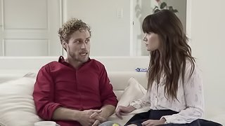 Handsome lover is curious about Alison Rey's amazing body