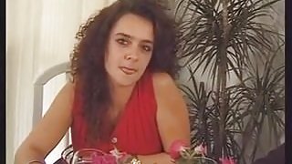 Attractive British Brunette  ' Yvette ' (  not her ) 3some