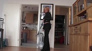 Blonde Sexy Mature Wife Receives Anniversary Fuck