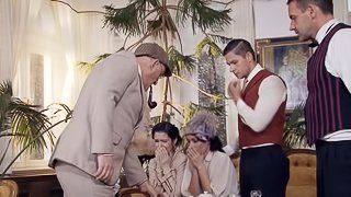 Couple of massive love rods for elegant sex bomb Samia Duarte