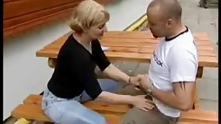 Adventurous Granny fucking