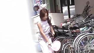 Pretty Asian teen got sharked in Japan while taking a walk