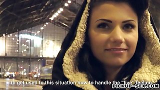 Real amateur Eurobabe Caprice pounded in exchange for money