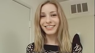 Sweet Alexis Taylor shows her deepthroat skills in POV video