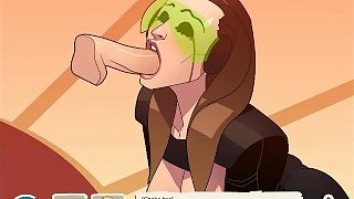 HENTAI BABE FACEFUCKED BY HUGE D UNTIL SHE PASSES OUT - Behind the Dune pt3