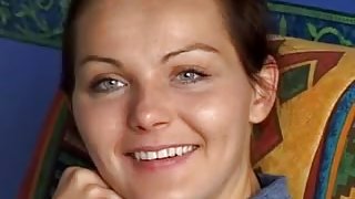 SHY BRUNETTE TEEN CRAVES ANAL