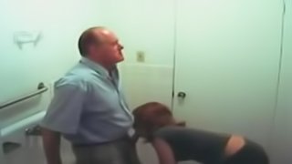 Old dude  blowjob young babe