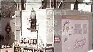 Vintage BDSM film of hot slaves getting spanked