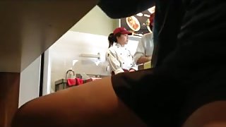 CHINESE RESTAURANT WANKER!!!!