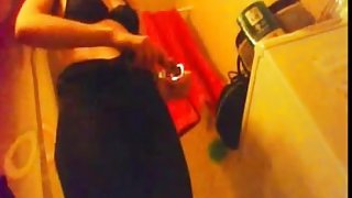 27 yo brunette with nice bush caught by spy cam in shower(3)